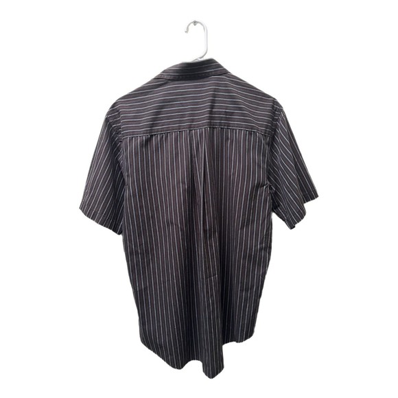 Van Heusen Men's Brown and Blue Button Down Shirt, Medium, 15-15.5, Pre-owned - Picture 4 of 7